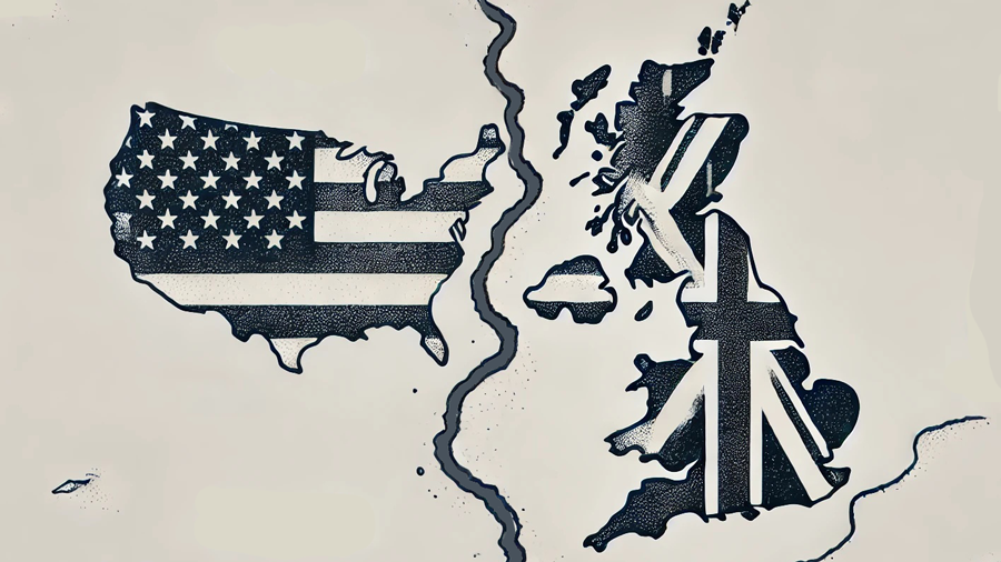 USA - UK Gap